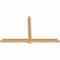 Ekena Millwork Eugene Smooth Timber Gable Bracket, Western Red Cedar, 96"W x 60"H x 3 1/2"D x 5 1/2"F, 15/12 Pitch GBW096X60X0406EUG00SWR - alternate 4